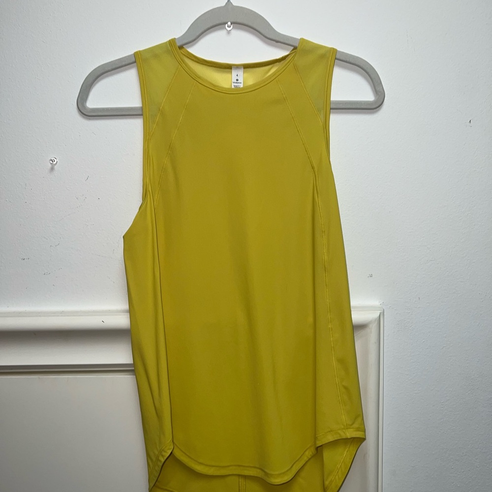 LULULEMON yellow top